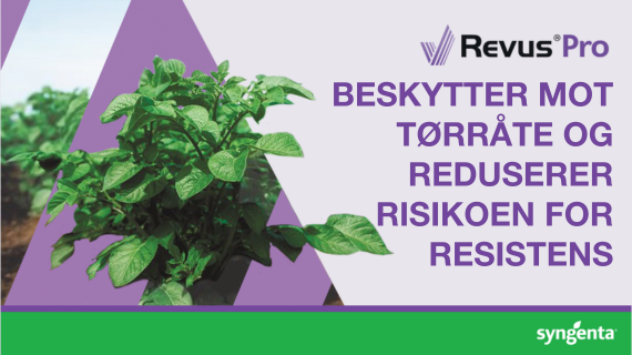 REVUS Pro beskytter mot tørråte og reducerer risikoen for resistens